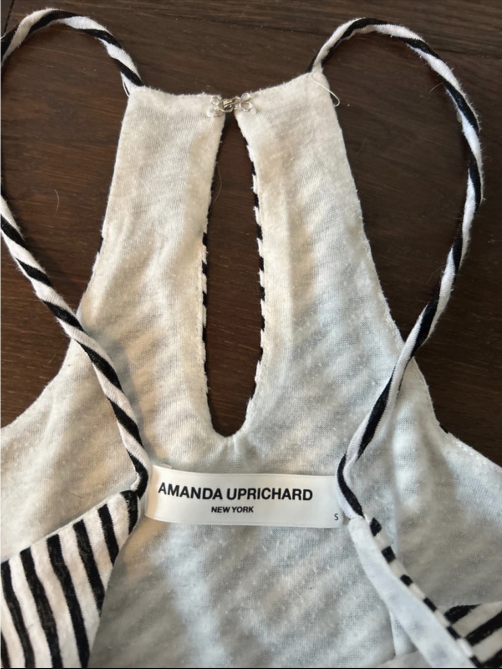 Amanda Uprichard Auggie Striped Jumpsuit sz S - Picture 8 of 12